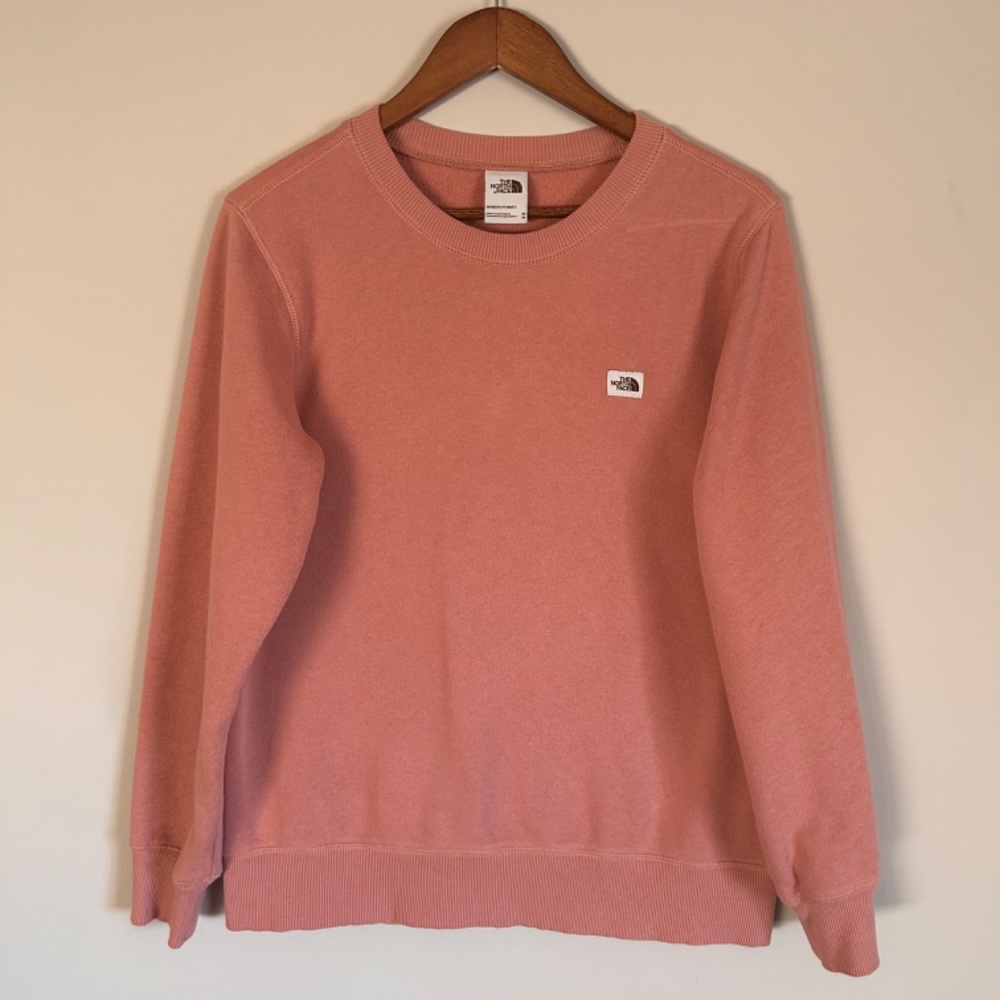 North face fleece crewneck